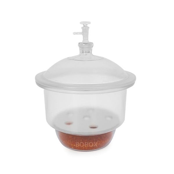 Borox Vakumlu Desikatör 240mm - Desikatör Kapağı Disk Dahil