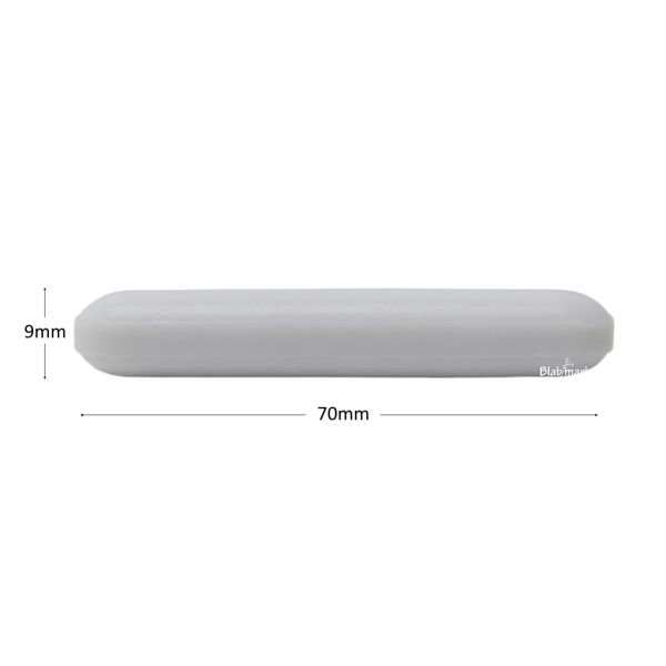 Manyetik Balık 9x70 mm - Teflon Karıştırıcı Balık Silindirik - 50 Adet Toptan