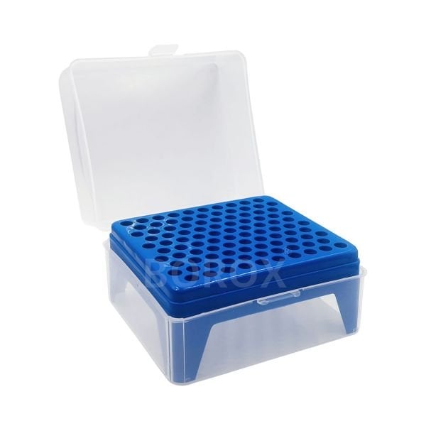 Borox Boş Pipet Ucu Kutusu 200-1000ul İçin - Mikropipet Tip Box 100lü Rack - 6 Adet Toptan