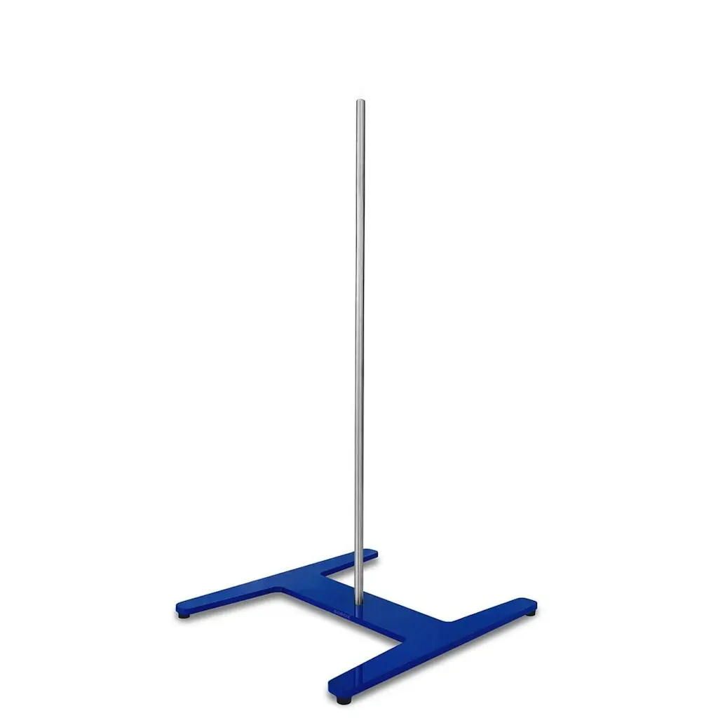 Borox Büret Standı 333x375mm - H Şeklinde Bunzen Mesnedi Set - 60cm Çubuklu - Yüksek Kalite