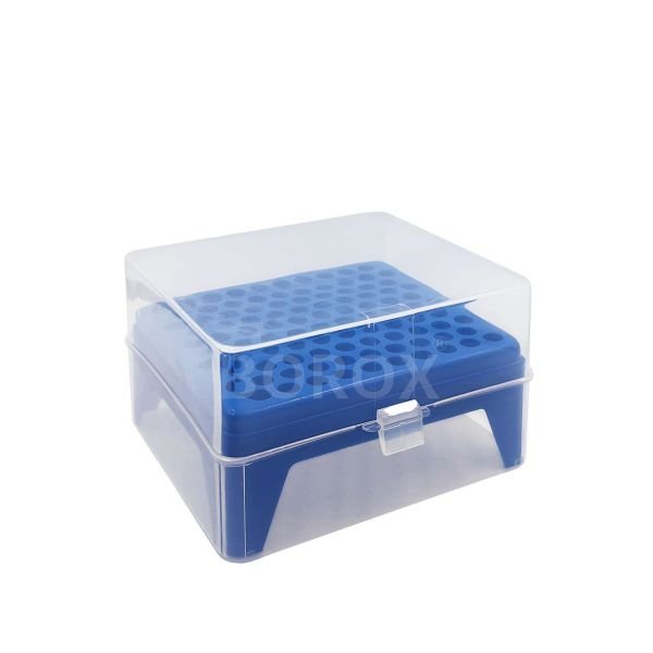 Borox Boş Pipet Ucu Kutusu 200-1000ul İçin - Mikropipet Tip Box 100lü Rack - 6 Adet Toptan