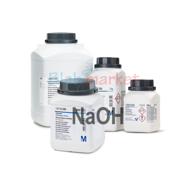Merck 106482 Sodyum Hidroksit 5 Kg - Sodium Hydroxide Pellets
