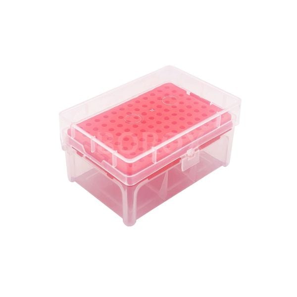 Borox Boş Pipet Ucu Kutusu 2-10ul İçin - Mikropipet Tip Box 96lı Rack - 6 Adet Toptan