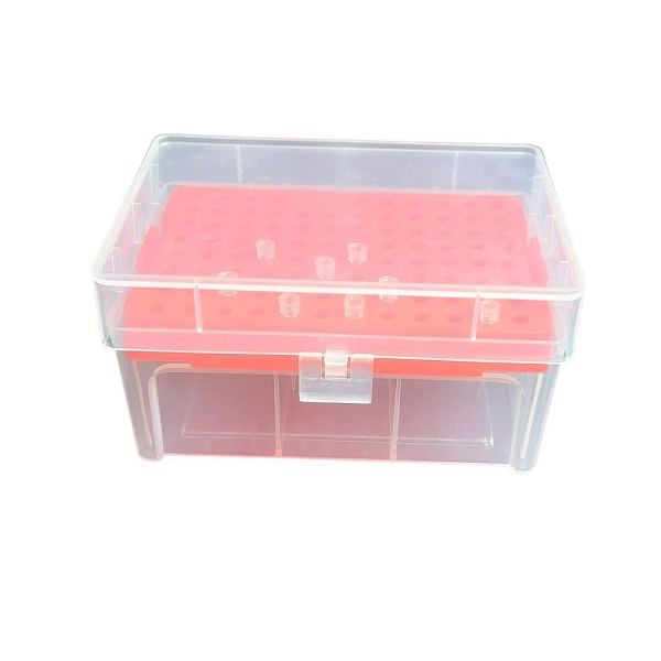Borox Boş Pipet Ucu Kutusu 2-10ul İçin - Mikropipet Tip Box 96lı Rack - 6 Adet Toptan