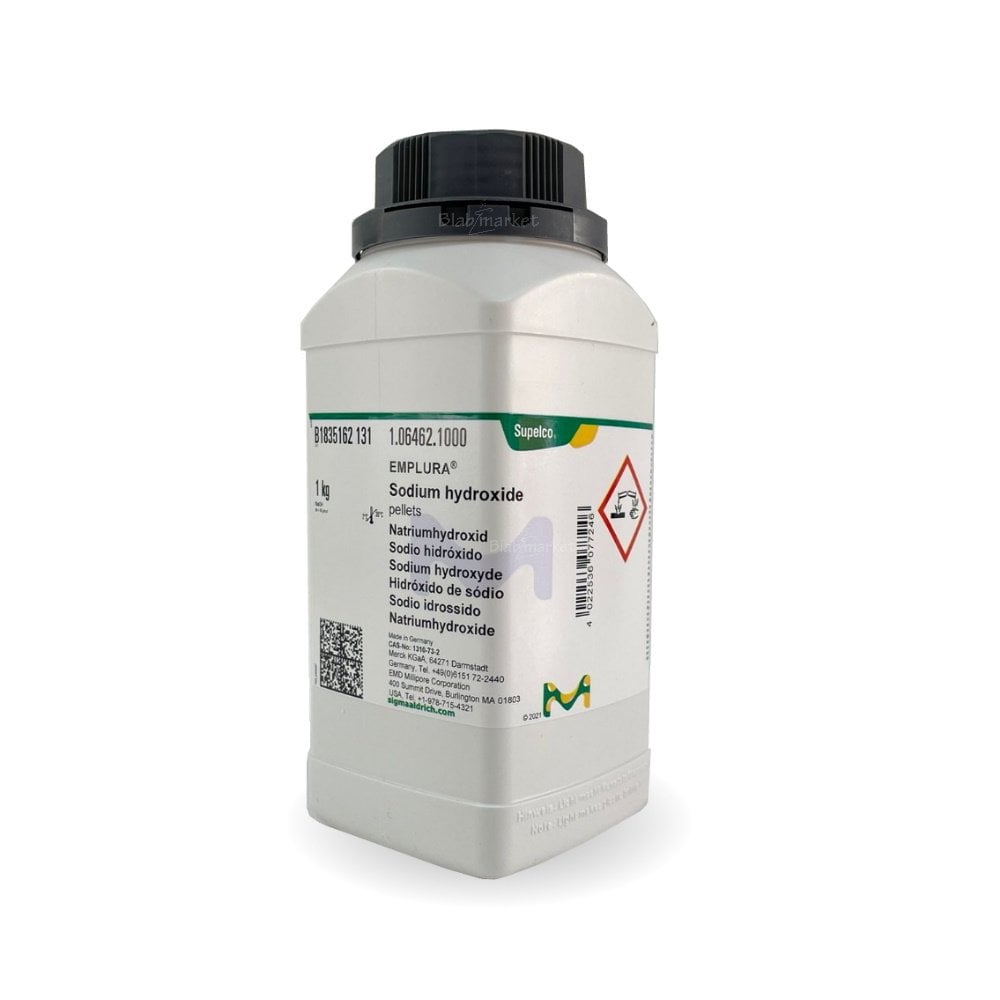 Merck 106462 Sodyum Hidroksit 1 Kg - Sodium Hydroxide Pellets