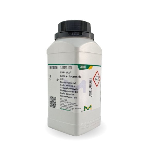 Merck 106462 Sodyum Hidroksit 1 Kg - Sodium Hydroxide Pellets