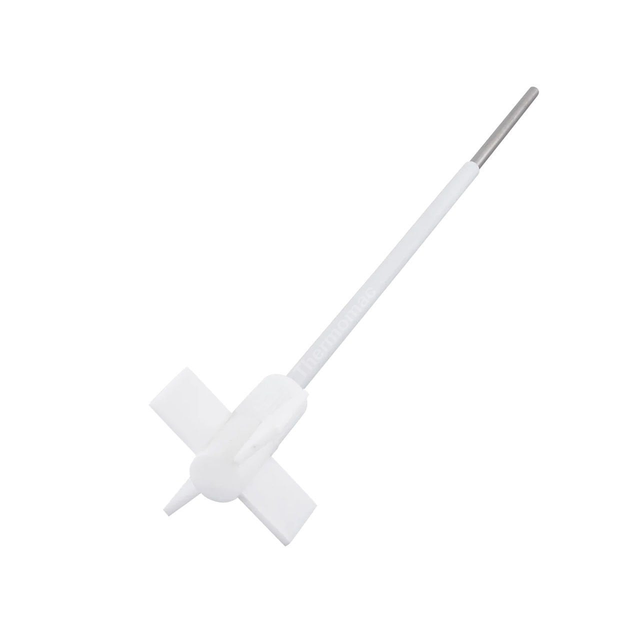 Thermomac PTFE Teflon Şaft 35 cm - Çapraz - Düz 4 Kanatlı Şaft - Mekanik Karıştırıcı Ucu