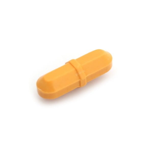 Manyetik Balık 8x25 mm - Turuncu Teflon Karıştırıcı Halkalı - 50 Adet Toptan