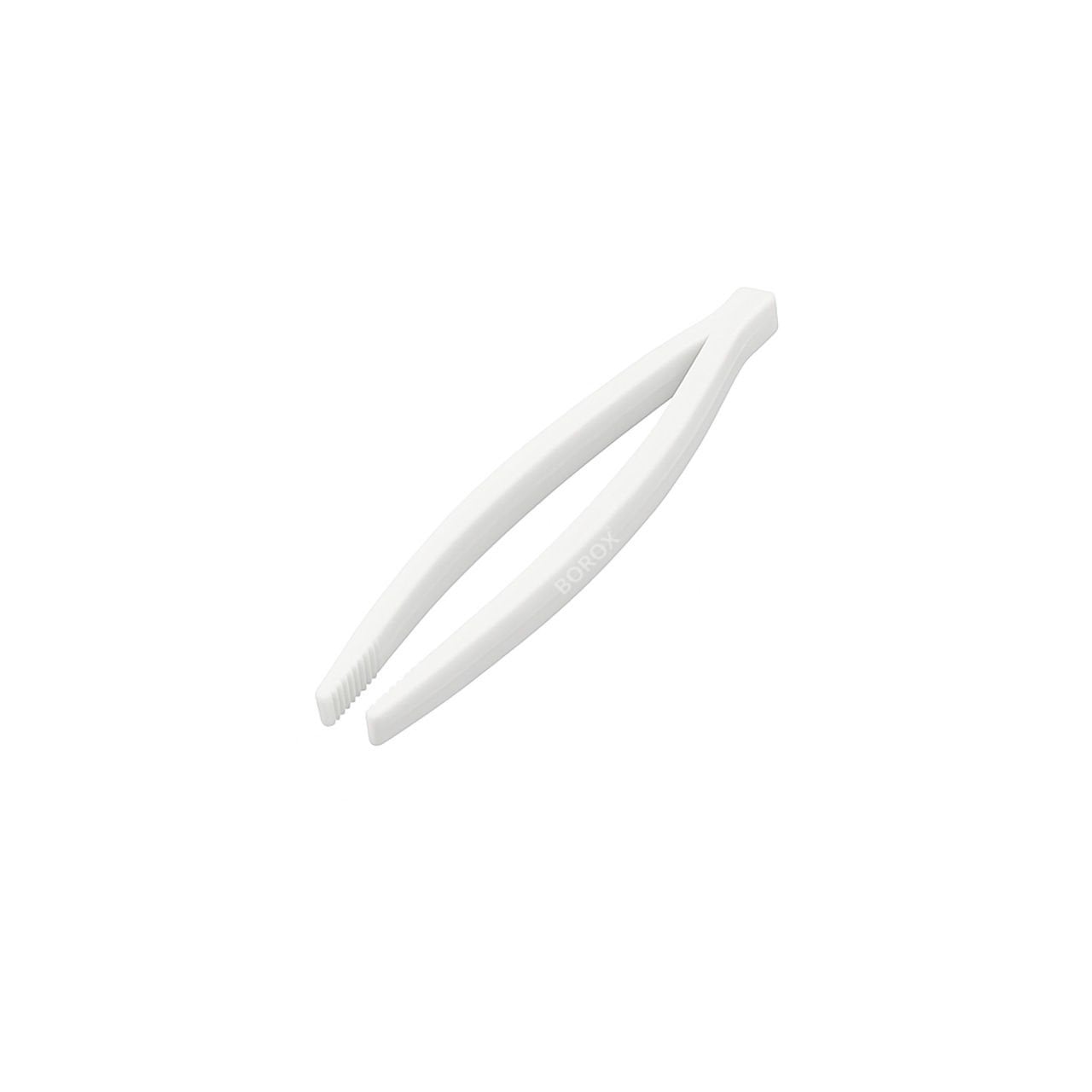 Borox Penset 15 cm Teflon - Düz Uçlu İçi Tırtıklı - Laboratuvar PTFE Cımbız