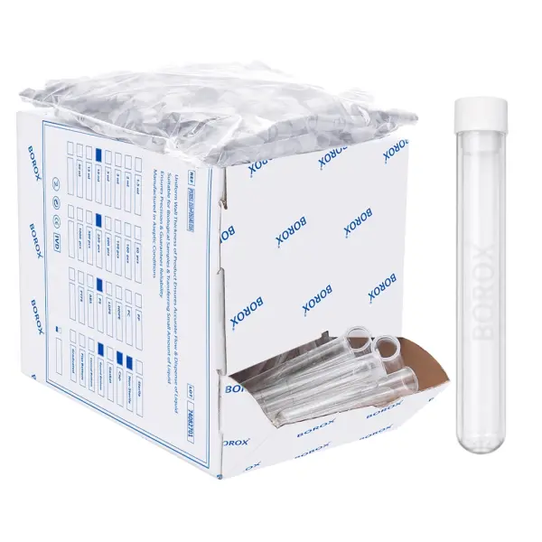 Test Tüpü P.S Kapaklı 16x100mm - 10ml Santrifüj Tüpü 250adet