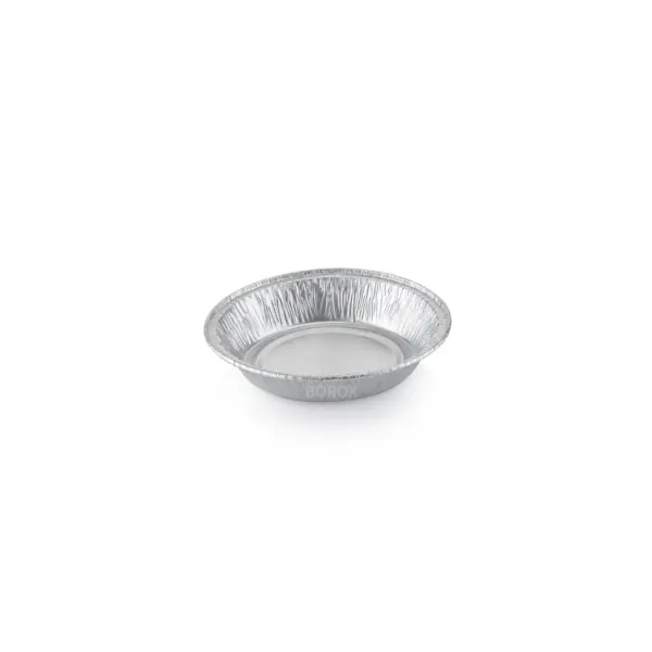 Borox Alüminyum Tartım Kabı - 100x16mm Tartım Kapları 50Adet