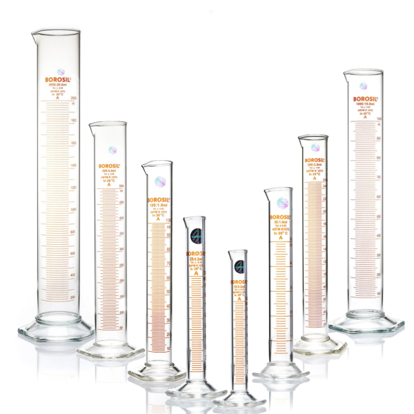 Borosil Cam Mezür 1000 ml - Dereceli Silindir Sertifikalı