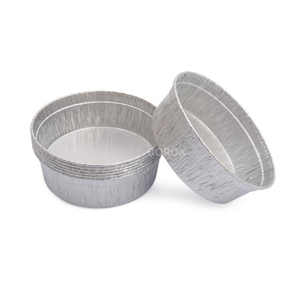 Borox Alüminyum Tartım Kabı - 100x30mm Tartım Kapları 50Adet