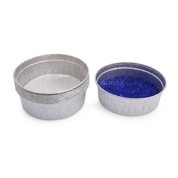 Borox Alüminyum Tartım Kabı - 100x30mm Tartım Kapları 50Adet