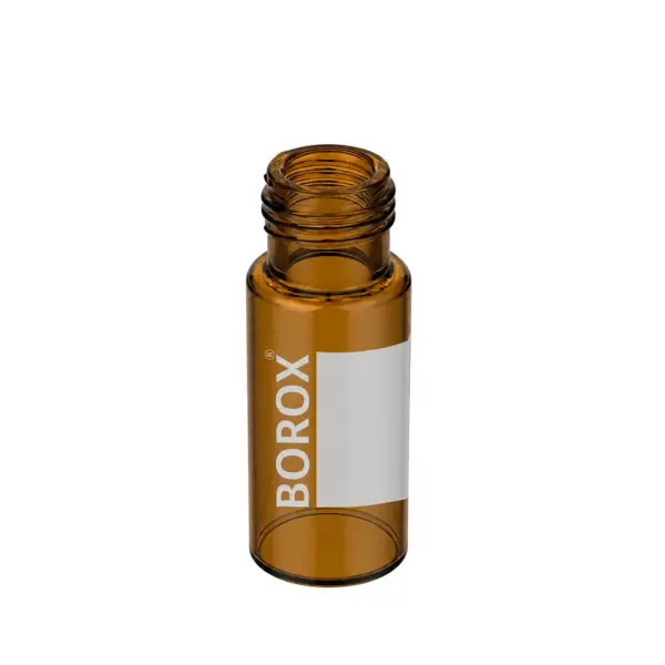 Borox Cam Vial Vida Kapaklı ND9 - Amber 2ml - 100 Adet/Paket