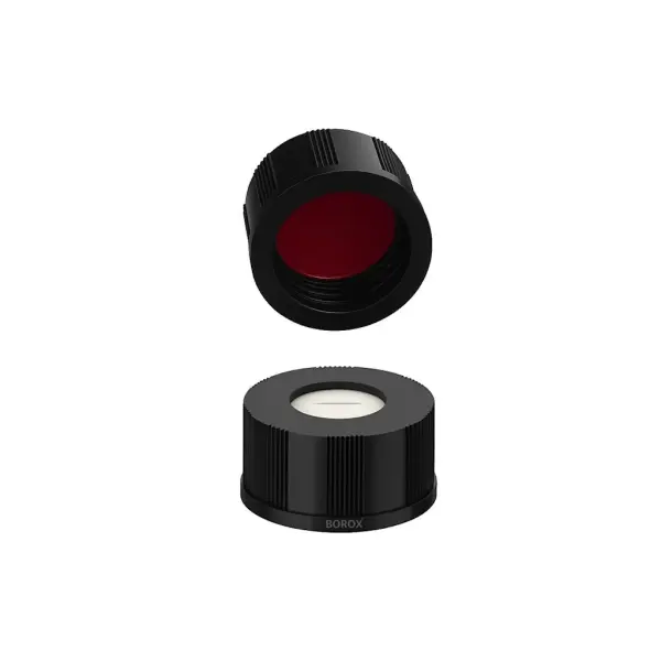 Borox Cam Vial Vida Kapaklı ND9 - Amber 2ml - 100 Adet/Paket