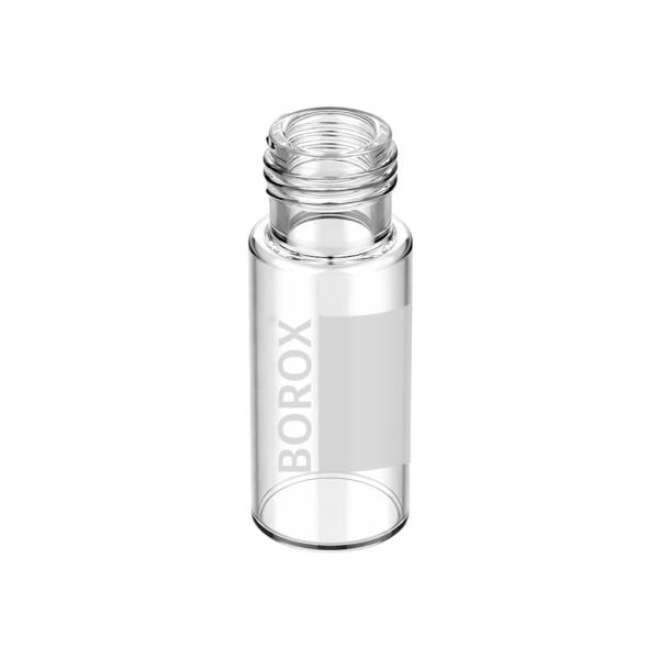 Borox Cam Vial Vida Kapaklı ND9 - Şeffaf 2ml - 100 Adet/Paket