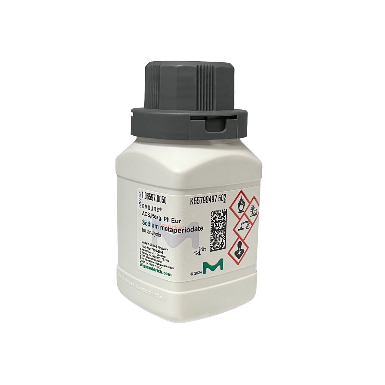Merck 106597.0050 Sodyum Metaperiyodat 50 g - Sodium Metaperiodate Gr For Analysis Acs