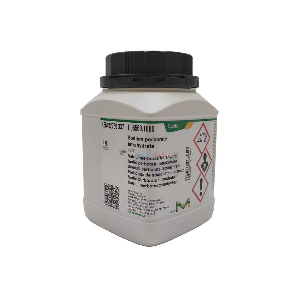 Merck 106560.1000 Sodyum Perborat 1 kg - Sodium Perborate Trihydrate Pure