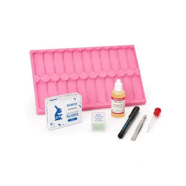 Borox Mikroskop Preparat Hazırlama Eğitim Seti