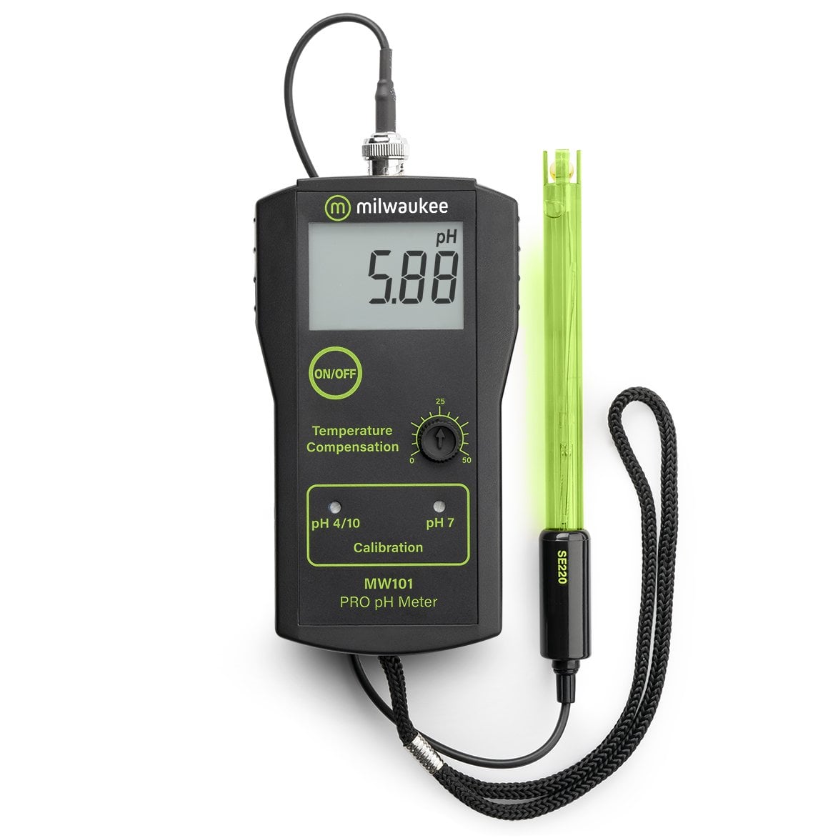 Milwaukee MW101 Portatif pH Metre - pH Ölçer - Ölçüm Cihazı