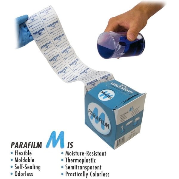 Parafilm - 100 mm x 38 Mt 1 x Rulo - Sızdırmazlık Filmi
