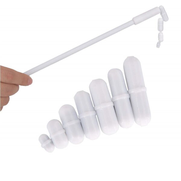 Manyetik Balık Tutucu 300mm Düz Sabit Saplı - PTFE Retriever