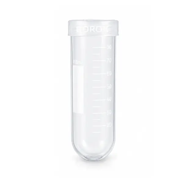 Borox PP Santrifüj Tüpü 100ml - Vida Kapaklı - Plastik Dereceli Tüp - 30 Adet