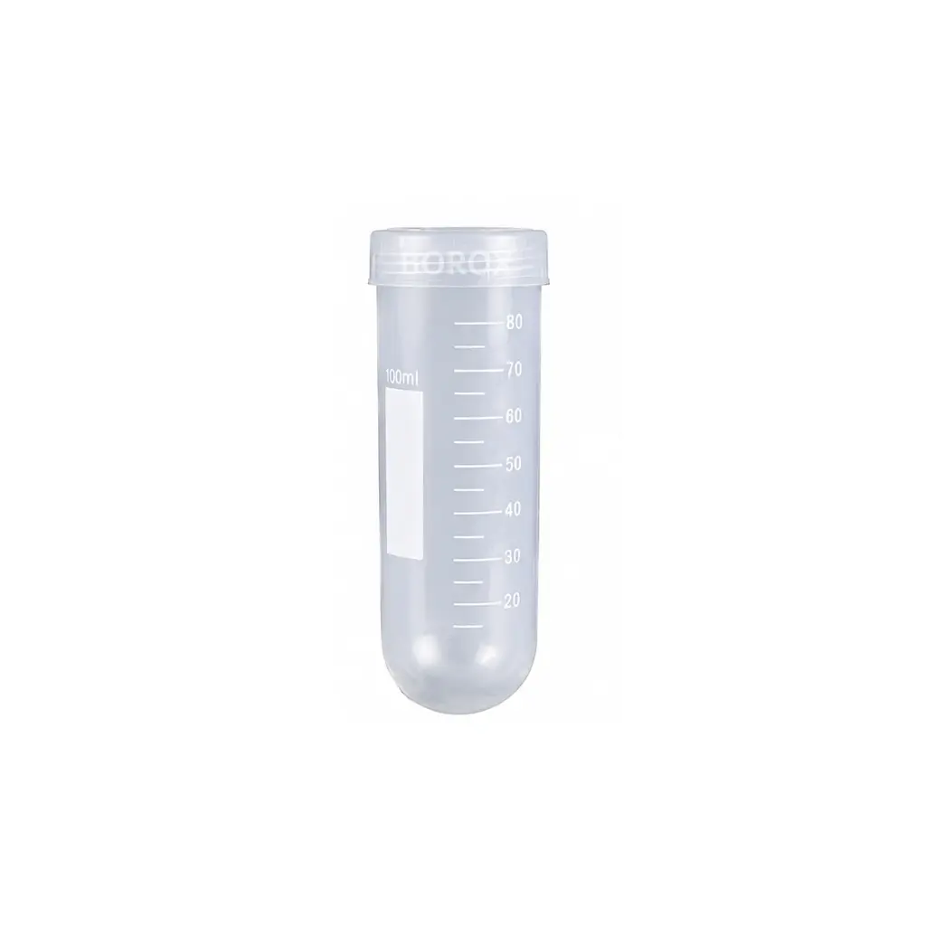 Borox PP Santrifüj Tüpü 100ml - Vida Kapaklı - Plastik Dereceli Tüp - 30 Adet
