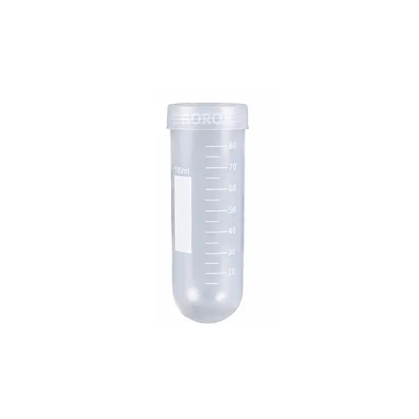Borox PP Santrifüj Tüpü 100ml - Vida Kapaklı - Plastik Dereceli Tüp - 30 Adet