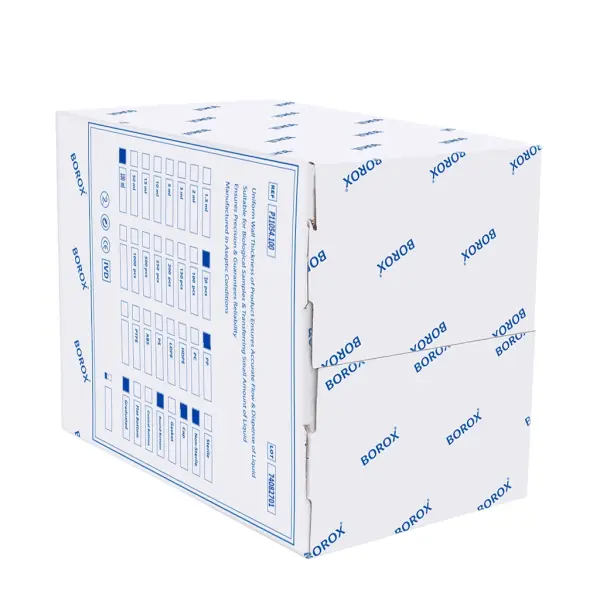 Borox PP Santrifüj Tüpü 100ml - Vida Kapaklı - Plastik Dereceli Tüp - 30 Adet