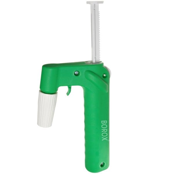 Borox Pipet Tabancası 10 ml - Yeşil Pipet Pompası - Hızlı Pipetleme