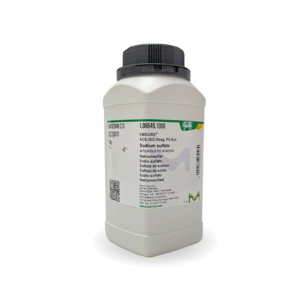 Merck 106649 Sodyum Sülfat Susuz 1Kg Sodium Sulf. Anhydrous