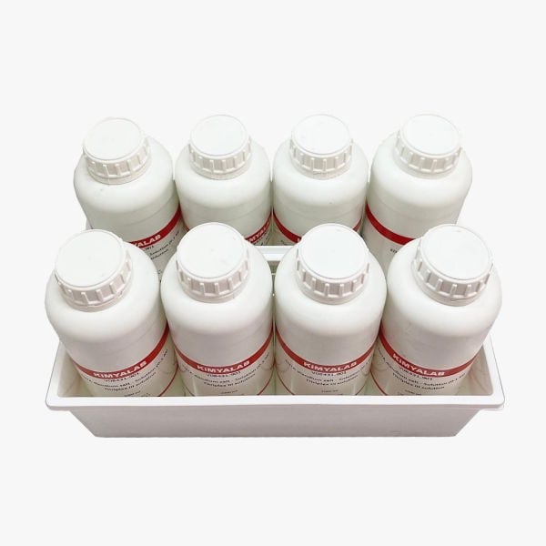 Borox PP Numune Taşıma Tepsisi - Kulplu Laboratuvar Tepsi - Tray