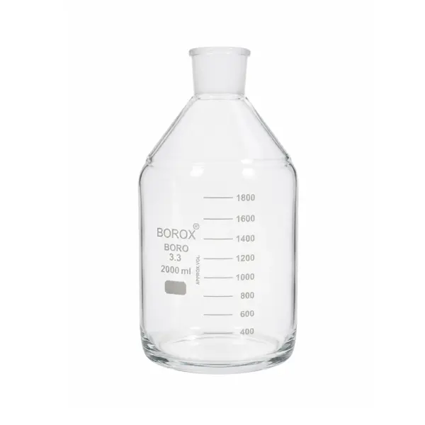 Borox Cam Otomatik Büret Yedek Şişesi 2000ml - NS 34/35