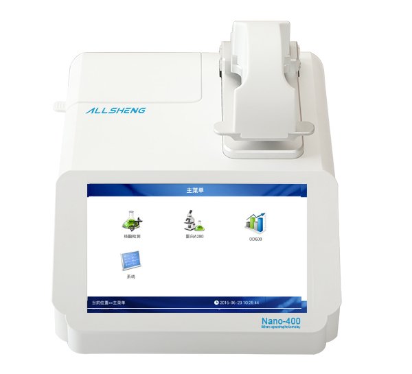 Allsheng Nano-400A Mikro UV Spektrofotometre - 260 ve 280nm