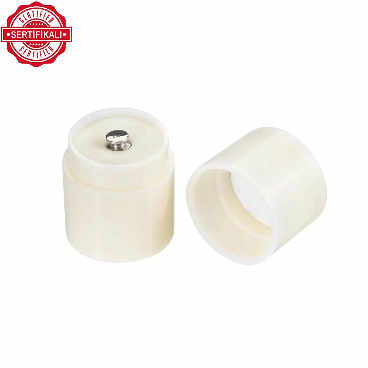 Borox Kalibrasyon Kütlesi 2g - Paslanmaz Çelik F1 Etalon Sertifikalı