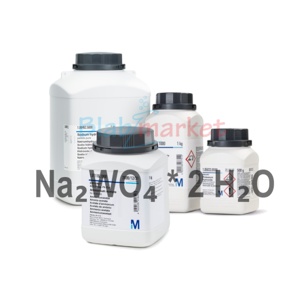 Sodyum Tungstat Dihidrat 1 kg - Sodium Tungstate Dihydrate Extra Pure Merck 106672.1000