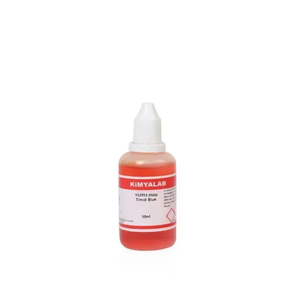 Kimyalab Timol Blue - Timol Mavisi İndikatör Çözeltisi 50 ml