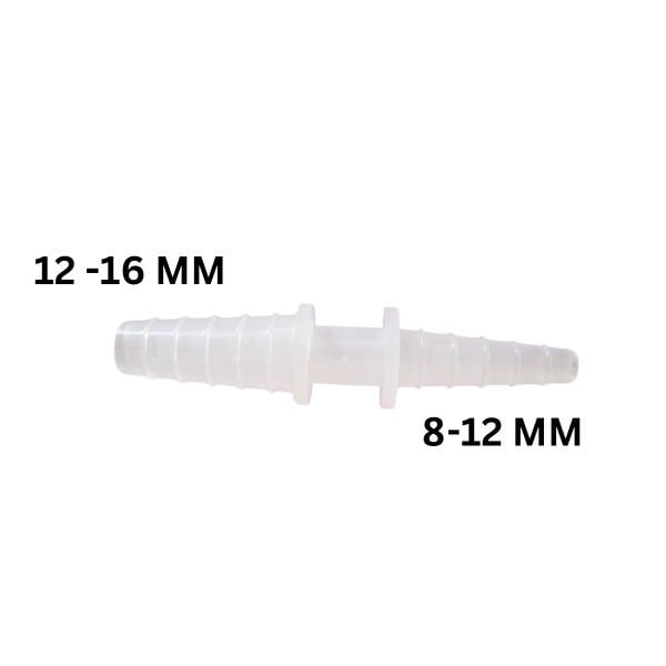 Borox Hortum Bağlantı Parçası 8-12/12-16mm - Düz Konnektör - Bağlama Aparatı