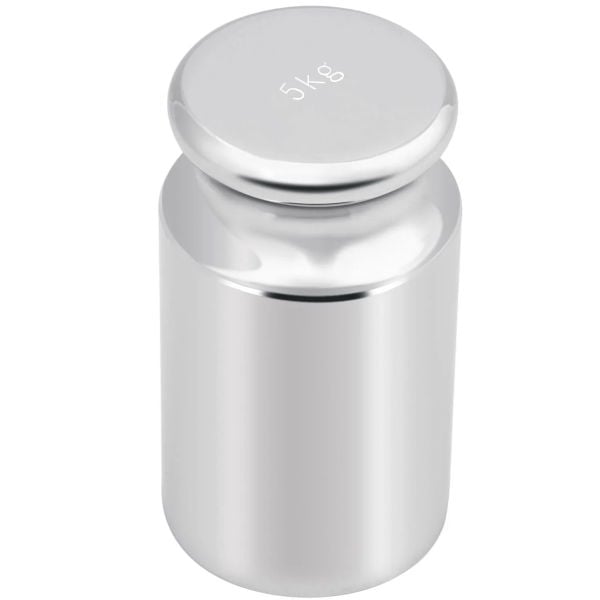 Borox Kalibrasyon Kütlesi 5 Kg - Paslanmaz Çelik F1 Etalon Sertifikalı