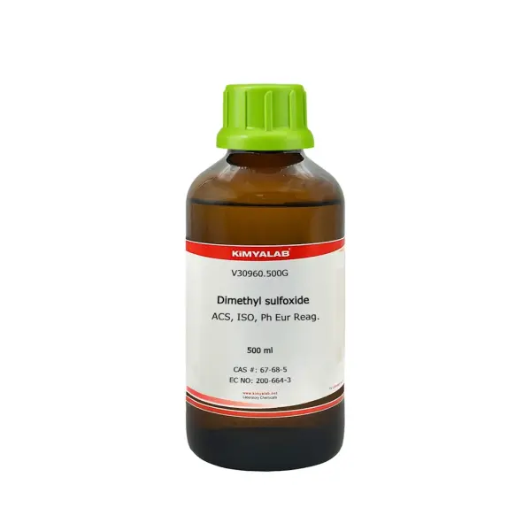 Kimyalab Dimetil Sülfoksit 500ml - DMSO - Dimethyl Sulfoxide