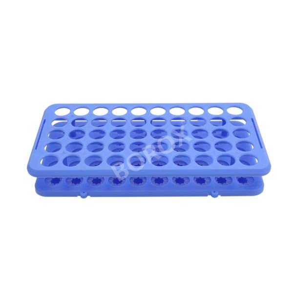 Borox Deney Tüpü Standı 10mm - 18mm Tüpler İçin - 50 Tüplük - 10 Adet/Paket