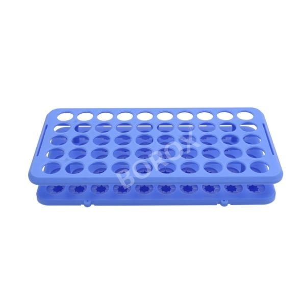 Borox Deney Tüpü Standı 10mm - 18mm Tüpler İçin - 50 Tüplük - 10 Adet/Paket