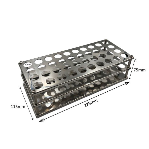 Borox Tüp Standı 13-16-20mm Tüpler İçin Tüplük Seti - Paslanmaz Çelik Tüp Sporu 3 Adet/Paket