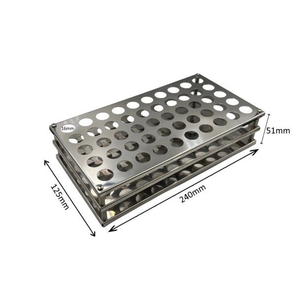 Borox Tüp Standı 13-16-20mm Tüpler İçin Tüplük Seti - Paslanmaz Çelik Tüp Sporu 3 Adet/Paket