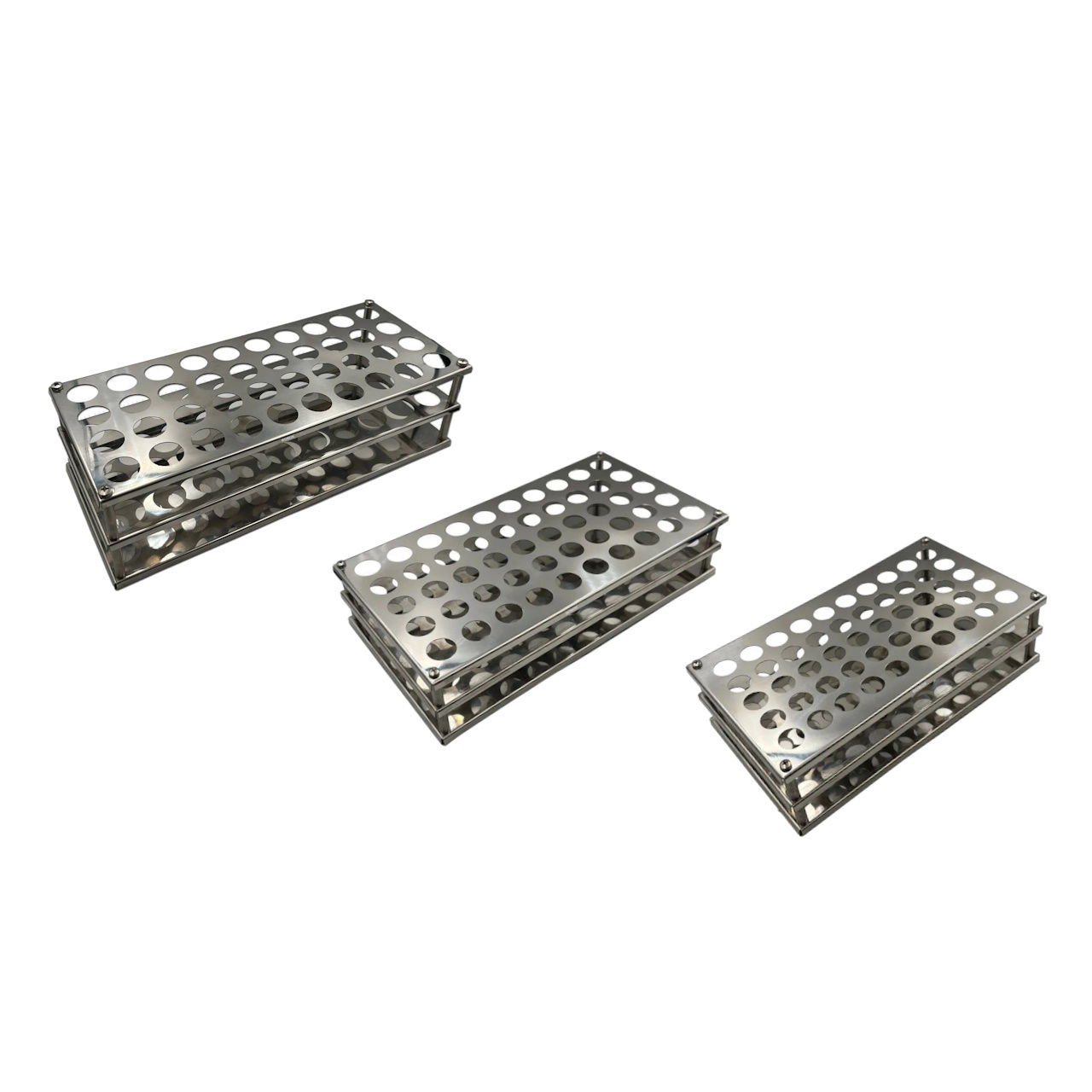 Borox Tüp Standı 13-16-20mm Tüpler İçin Tüplük Seti - Paslanmaz Çelik Tüp Sporu 3 Adet/Paket