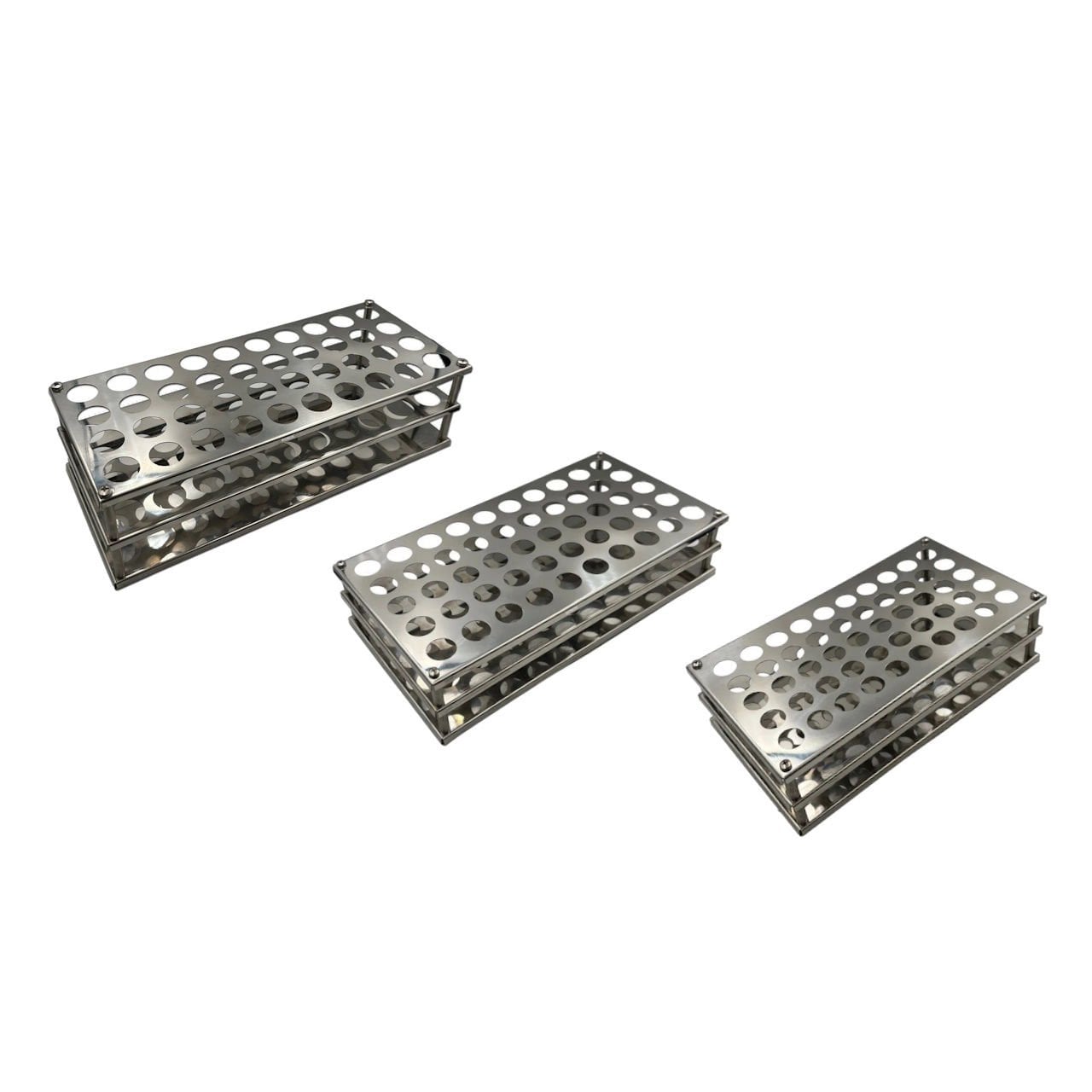 Borox Tüp Standı 13-16-20mm Tüpler İçin Tüplük Seti - Paslanmaz Çelik Tüp Sporu 3 Adet/Paket