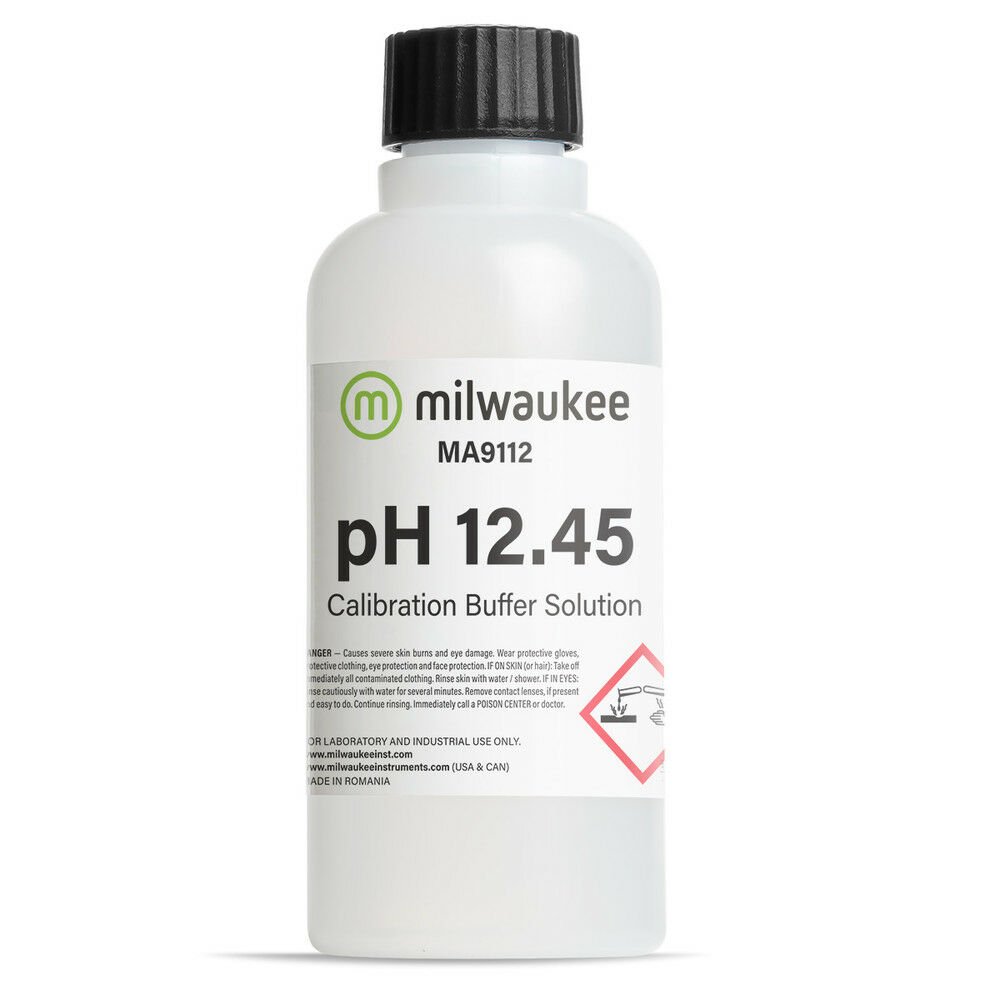 Milwaukee MA9112 pH Tampon Çözeltisi 12.45pH 230ml