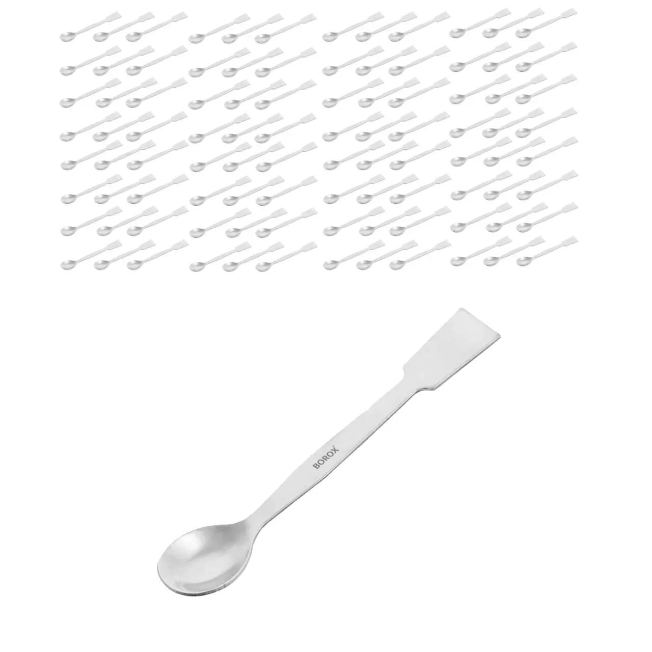 Borox Metal Spatül Makro 15 cm - Paslanmaz Çelik Spatula - 100 Adet Toptan